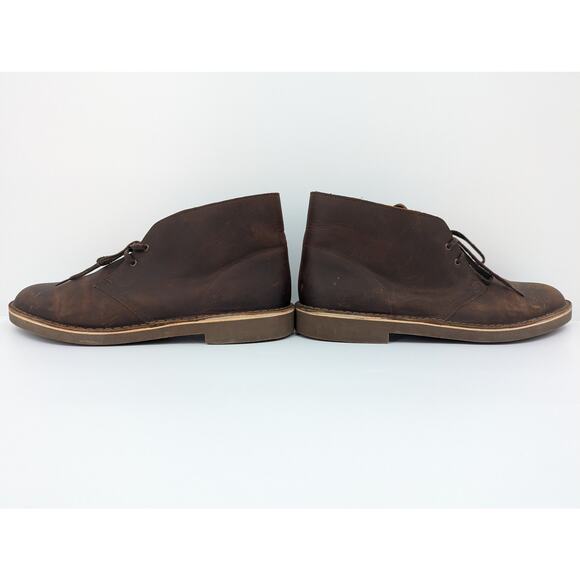 Clarks Desert Boots Mens Size 12 Brown Leather Chukka Shoes Versatile Classic main image 7